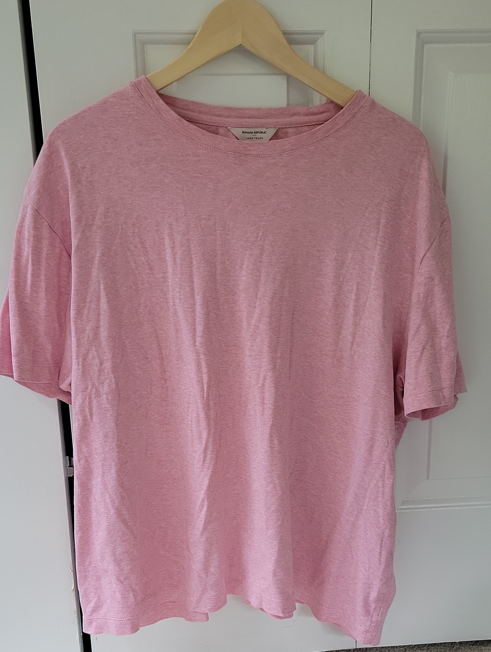 Banana Republic Men's Crewneck T‑Shirt - Pink
